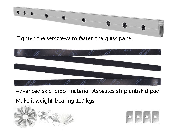 1M Glass Door Panel Clamper