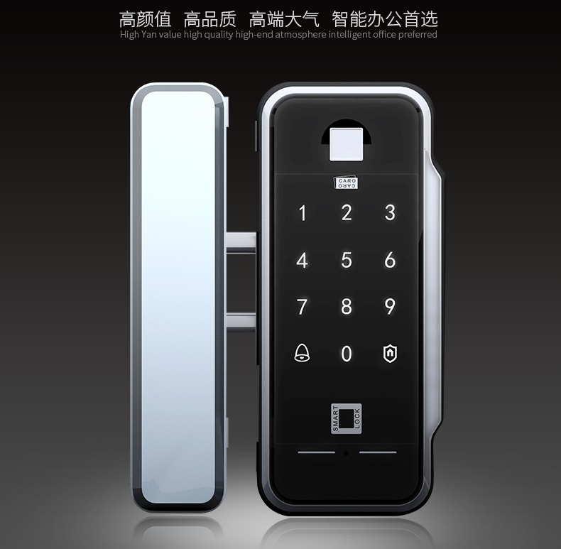 F5 Intelligent smart fingerprint card password door lock