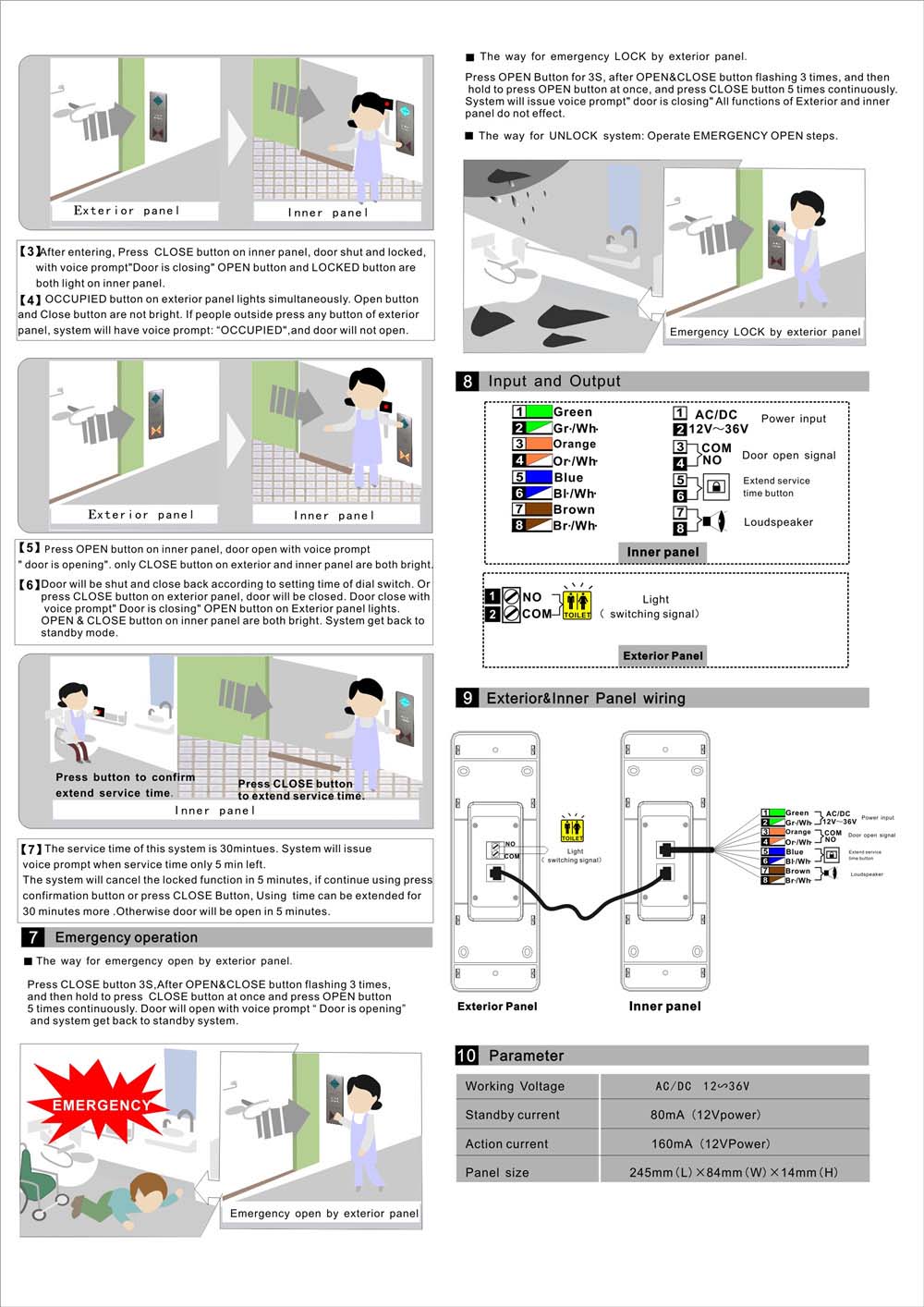 M-238(Autodoor Switch for Special Room)