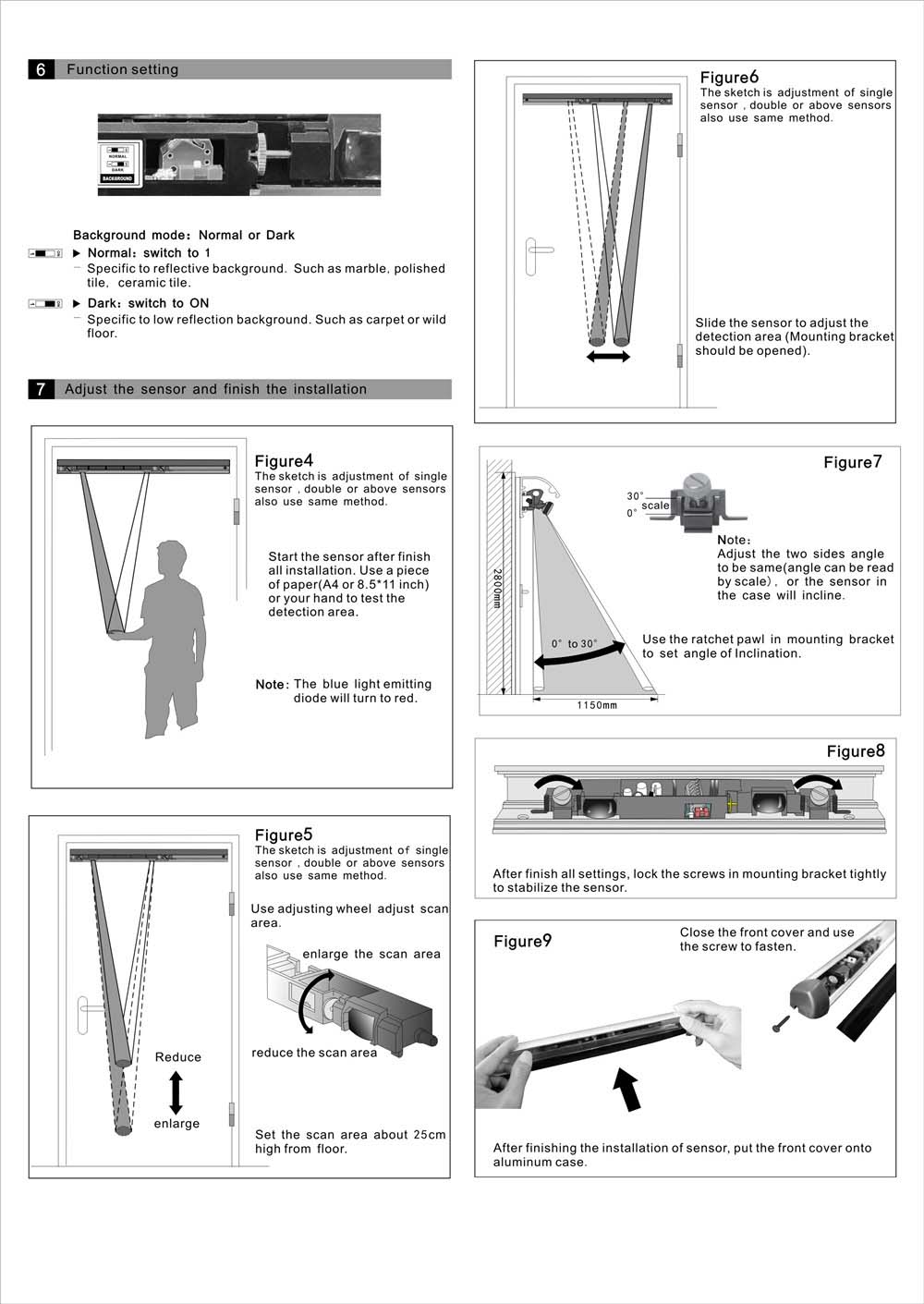 M-227B Movable Infrared Top Scan Safety Curtain